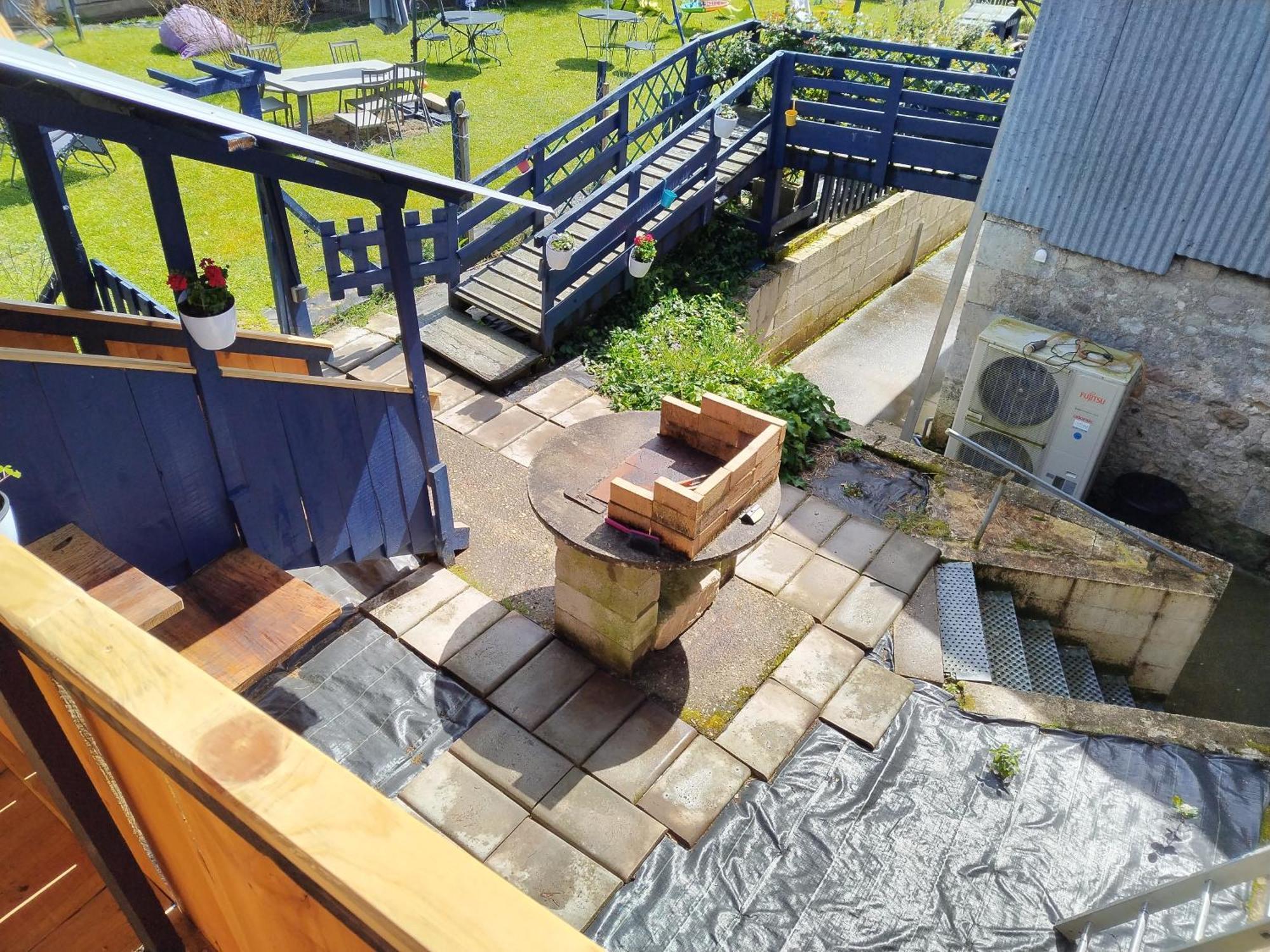 Appartement Gite Du Gardoir Boresse-et-Martron Buitenkant foto