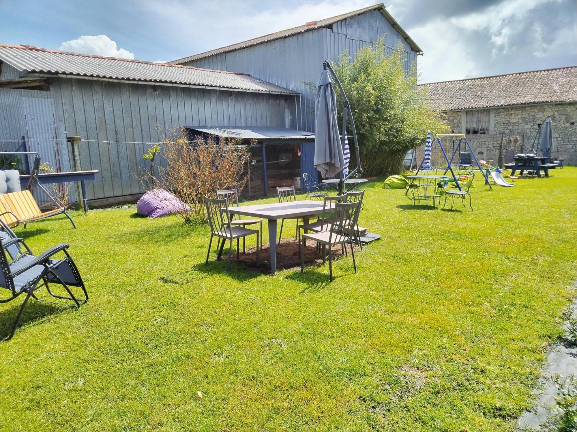 Appartement Gite Du Gardoir Boresse-et-Martron Buitenkant foto